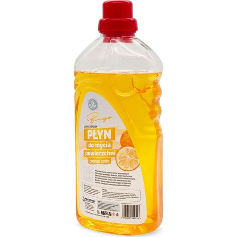 Bibita all'arancia Bingo, liquido universale, 1 litro (1/2)