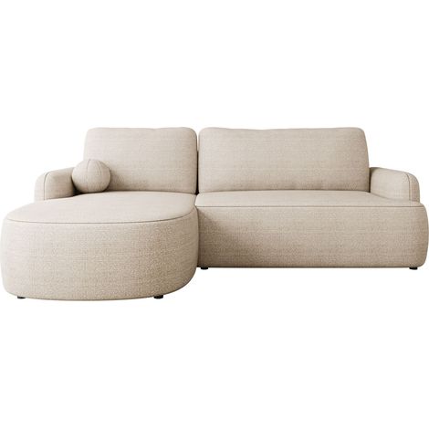 Sofá rinconero Comfivo Popis, Izquierda, Función de descanso, Almacenaje, 250x174x90cm, 0