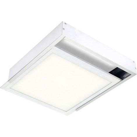 Kit en Saillie pour Dalle LED Slim 30x30 - Unité / Blanc - SILUMEN