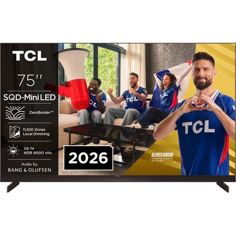 TCL X11L 75X11L TV 75 pouces 4K Smart Google TV Mini LED SQD 4 HDMI 2.1