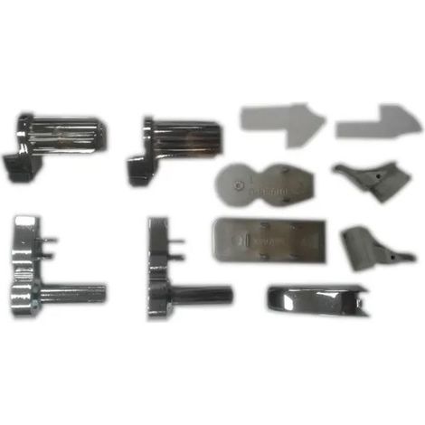 Novellini – Charnière pour meuble en plastique chromé – Kit de charnières pour paroi de douche – Charge maximale 50kg – Pour bois dur et teck