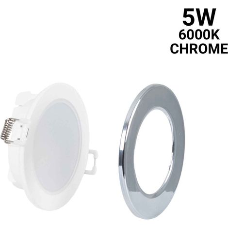 Kit Downlight LED Exterior 5W - IP65 - Aro Intercambiable - (1/5)