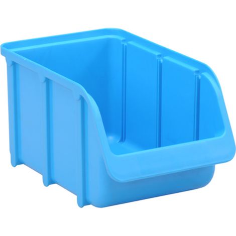 Hünersdorff 673300  Sichtlagerkasten 3  (B x H x T) 146 x 127 x 242 mm Blau 1 St.