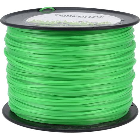 Zoternen Filo per tagliabordi da 2,0 mm, 372 metri, filo per tosaerba, filo verde per tagliabordi Husqvarna