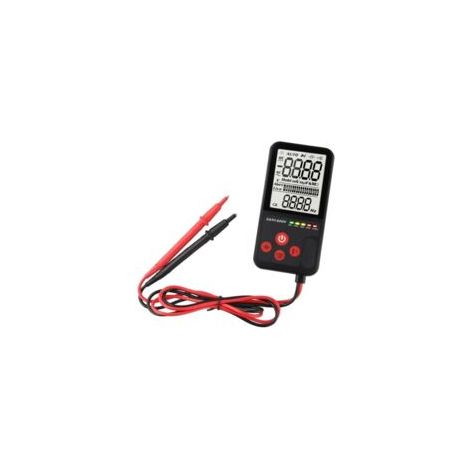 Intelligentes Multimeter für digitale elektrische Prüfungen mit AC/DC-Effektivwertspannung, Kapazität, Frequenz, CNV-Erkennung, tragbares Design für Elektriker und Heimwerkerprojekte, 9999 Messpunkte,