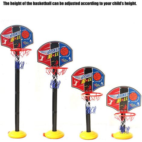 Ensemble de mini-basket portable et ajustable pour l'entraînement en extérieur et en intérieur - Cadeau idéal pour les amateurs de sport (1/5)
