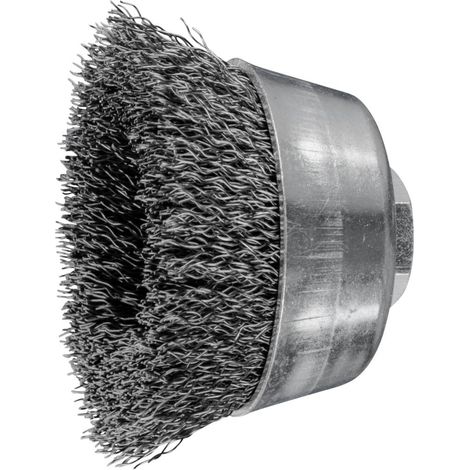 PFERD Spazzola a tazza NON zopft A CAVALLO 60 x 20 mm spessore filo 0,3 mm Con filettatura M14 43468902 1 pz. (1/5)