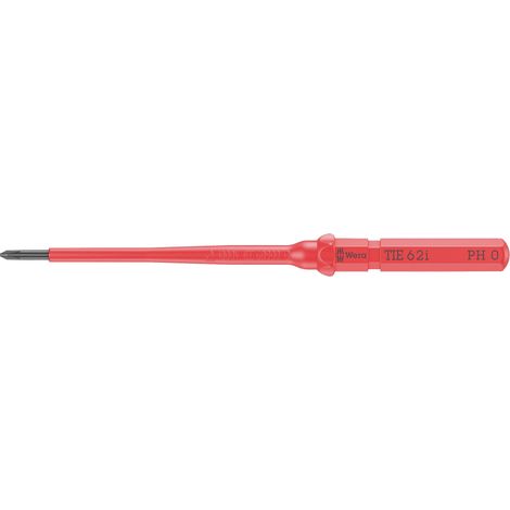 Wera Kraftform Kompakt VDE 62 i PH 0 x 157 mm TIE pour électricien cruciforme Lame interchangeable PH 0 Q831613 (1/5)