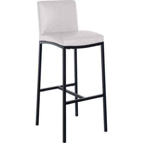 Taburete de bar Freeport Blanco Simil cuero (1/5)