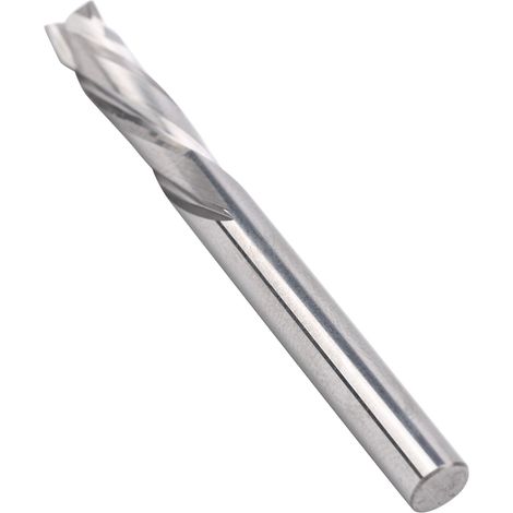 Fraise à 3 dents en carbure d'acier au tungstène pour le travail des métaux, fournitures industrielles, 5 x 5 x 17 x 50 mm