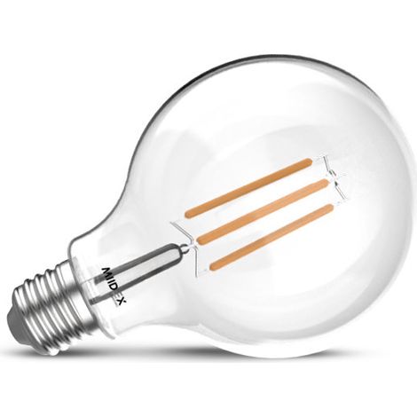 Ampoule LED E27 G95 Filament 10W 2700K Miidex Lighting® (1/2)