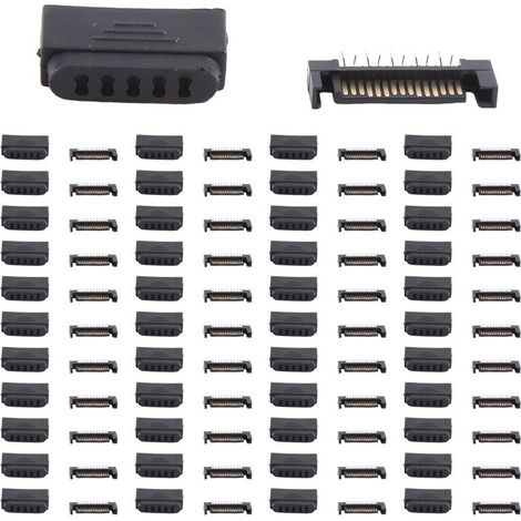 Adecuado para conectores L29 de 100 pares (macho a macho de 5 pines), puerto serie de 15 pines, conectores de alimentación, enchufes y carcasas.