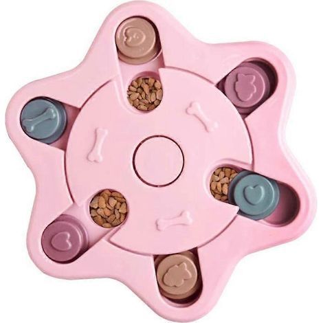 Dog Puzzle Toys Puppy, Interactive Dog Puzzle Game Toy, Treat Dispenser for Dogs Training Funny Feed (1/5)