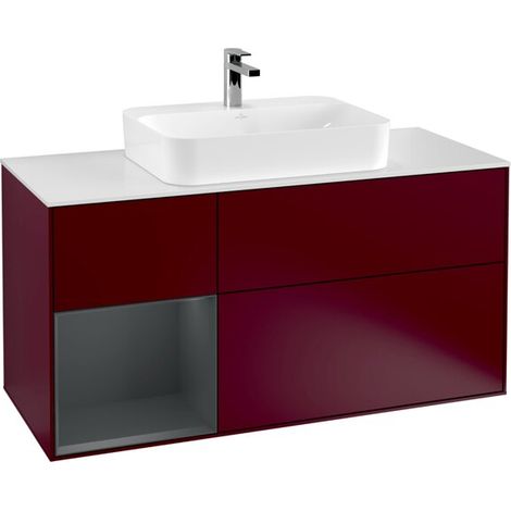 Villeroy & Boch F411HGHB Meuble sous-vasque Finion F41 (1/2)