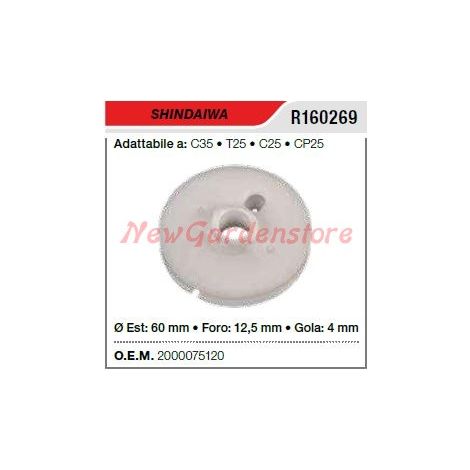Polea de arranque desbrozadora SHINDAIWA C35 T25 C25 CP25 R160269