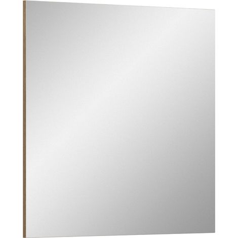 Miroir Mural en chêne, env. 90 x 87 x 2 cm (1/5)