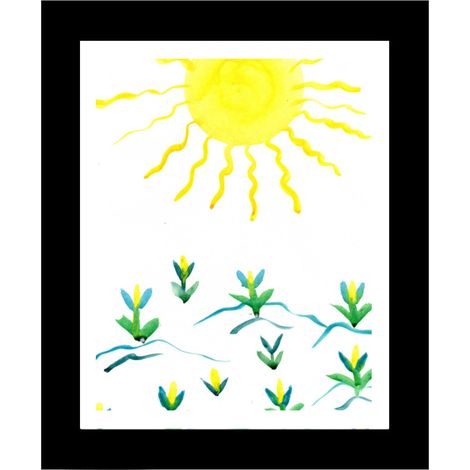 Cadre photo en bois pour enfants, cadre décoratif pour œuvres d'art, lot de cadres pour dessins d'enfants (1/5)