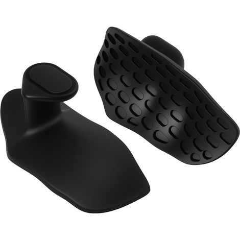 2 PCS poignées de musculation en silicone – Poignées antidérapantes pour haltères, protection des mains contre les callosités lors des tractions et de la musculation (Unisexe, avec sac de transport) (1/5)