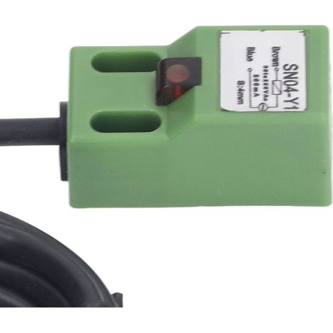 Quadratischer 2-Draht-Näherungssensor mit induktiver Bauform, Abstandsmessung, normalerweise offener Kontakt, 90–250 V AC Näherungsschalter (1/5)