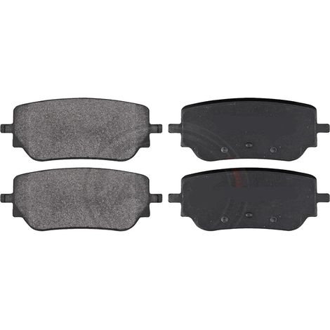 KIT PASTIGLIE FRENO POSTERIORI compatibile con MERCEDES-BENZ CLASSE A (W177) / PASTIGLIE FRENANTI AUTO OEM P 50 148  P 50 151 / SU.129, / SOSTITUZIONE DIRETTA / BASSA POLVERE / SILENZIOSO (1/4)
