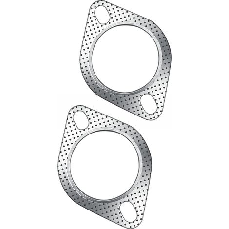 Joint Échappement 2.5" 2 Trous pour Bride Silencieux Collecteur 62mm Haute Température 5 Couches Graphite Renforcé Lot de 2 (1/5)