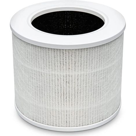 (1 pièce) Filtre de rechange Core Mini compatible avec le purificateur d'air LEVOIT CoreMini Core Mini-P, filtre à charbon actif haute efficacité 3 en 1, Core Mini-RF (1/4)