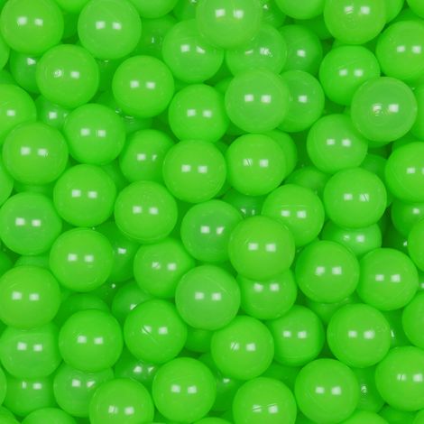 Palline da gioco ø7cm 100pz verde chiaro (1/4)