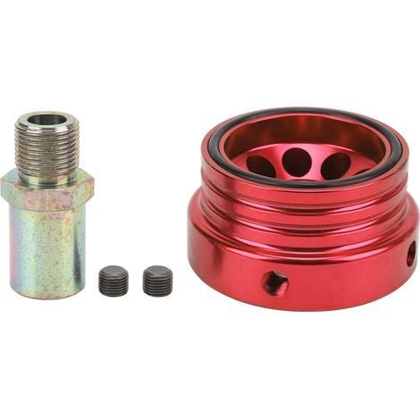 Accessoire automobile d'adaptateur de plaque de Sandwich d'huile de plaque de filtre à huile professionnelle pour GT86 2017 + (rouge). (1/5)