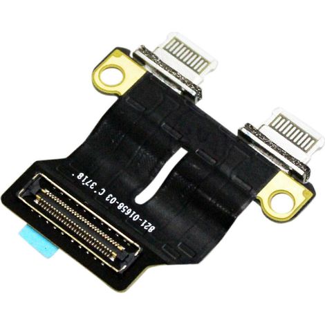 Connecteur d'alimentation USB-C 2018 A1932 pour entrée DC, pièce durable 821-01658-A, compatible chargeur USB-C. (1/4)