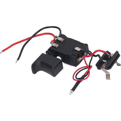 Interrupteur gâchette perceuse sans fil 7.2-24V régulateur vitesse éclairage PC pour visseuse à batterie lithium (1/5)