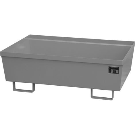 Bauer Südlohn Bac de récupération AO-2, peint, gris souris