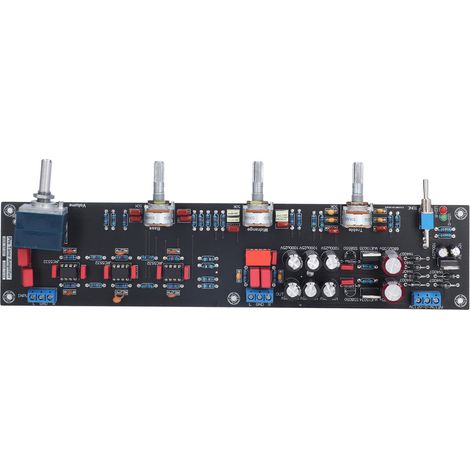 Module préamplificateur tonale de luxe noir, contrôleur stéréo A8 PCB, accessoire industriel, alimentation AC 12V-18V, carte électronique haute fidélité (1/5)