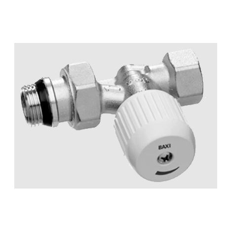 Llave bitubo para roscar (rosca hembra) SERIE 200 - BAXI Forma: Recta - Diámetro: Ø3/8"