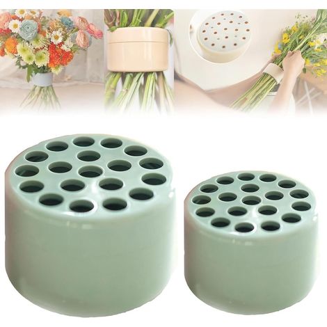 support de tige en spirale pour compositions florales, support de tige en spirale pour vases, support de tige de fleur en spirale