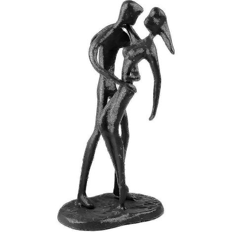 Sculpture en fer forgé faite à la main, cadeau romantique d'anniversaire de mariage pour lui et elle - Yvan (1/5)