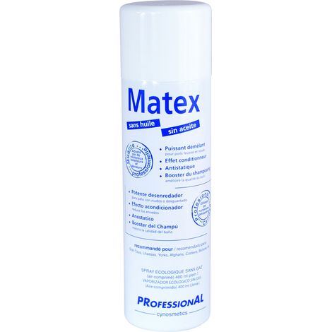 Spray démêlant conditionneur antistatique 400 ml – Pour poils longs et fins – Réduit les nœuds – Odeur agréable et discrète