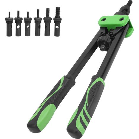 Set für manuelle Nietpistolen und Nietmuttern aus legiertem Stahl mit M3-, M4-, M5-, M6-, M8- und M10-Spitzen (Werkzeugset) (1/5)