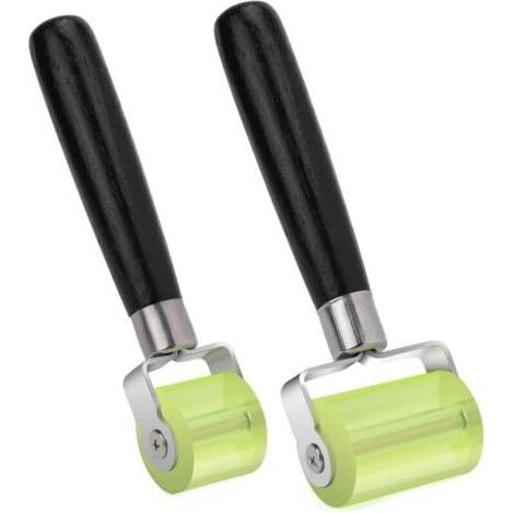 Pressure Roller - 2 pieces, Heat Resistant Silicone/Rubber Manual Pressure Roller - For Sealing/Welding (1/5)