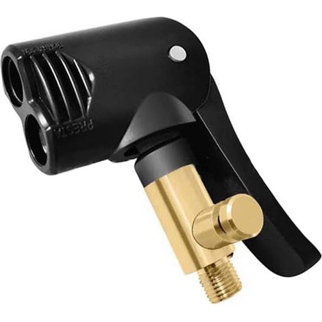 Sollbry Adaptateur de Valve de Pneu de Voiture, Embout Gonfleur, Adaptateur de Valve de Voiture à Levier, Adaptateur de Valve de Pneu, Adaptateur de Valve de Pompe à air (2 pcs, Deflatable) (1/5)