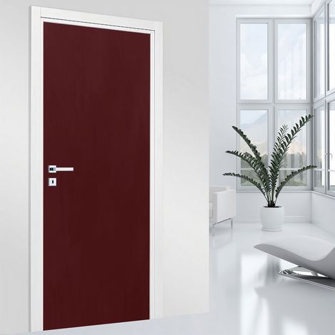 Stickers pour porte - Couleur tendance - 63 x 205 cm - Adhésif MAT (1/2)