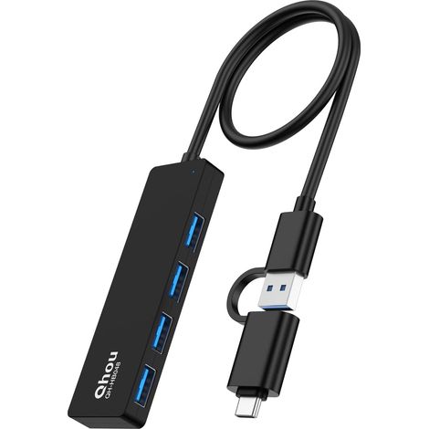 USB-C-Hub-Adapter 4in1 4x USB 3.0 Splitter-Adapter (1/5)