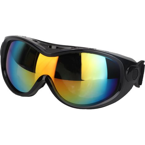 Lunettes de protection UV pour chiens de taille moyenne et grande, lunettes de soleil, accessoires de protection oculaire pour animaux de compagnie, noires (1/5)