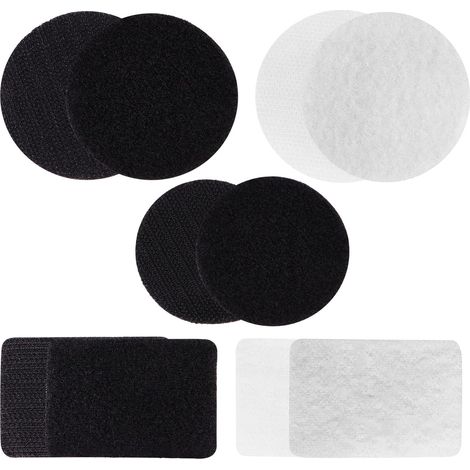 Patins antidérapants en PVC pour tapis et coussins, 25 paires, adhésif (1/5)