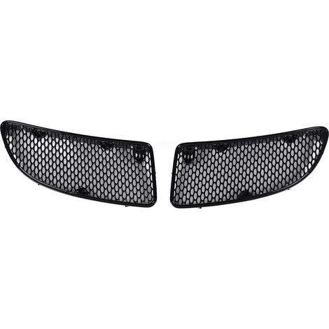 1 paio di coperture per griglia cofano anteriore 1718800385, aspetto elegante, protezione presa d'aria per SLK280 SLK350 SLK300 SLK55, nero lucido