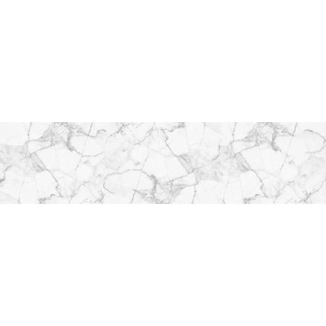 paraschizzi xl "white marble" in pvc, 180x45 cm (1/3)