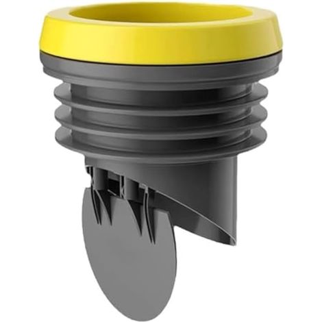 Brides de WC, joint d'étanchéité pour bride de WC, joint anti-fuite et inodore avec clapet anti-retour pour canalisation de 110 mm / 4,33 pouces. (1/5)