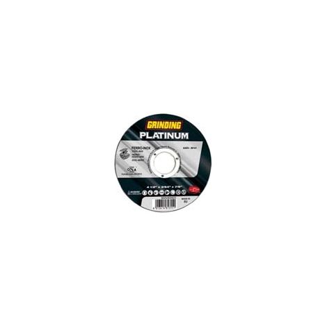 DISCHI DA TAGLIO SOTTILE PLATINUM CENTRO PIANO PER FERRO/INOX- - ø mm.115x1.6 foro 22,23 da taglio per ferro/inox - 25 pezzi GRINDING