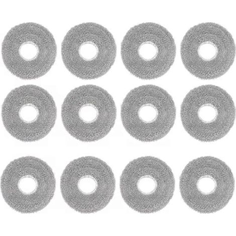 Lot de 12 nettoyage chiffon pour Lefant M3 accessoires d'aspirateur patins de lavage de rechange Spare (1/5)