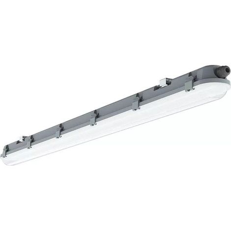 LED PLAFONIERA IMPERMEABILE M-SERIES 1200MM 36W 6400K MILKY COVER 120 LM/W - Luce FREDDA (1/5)