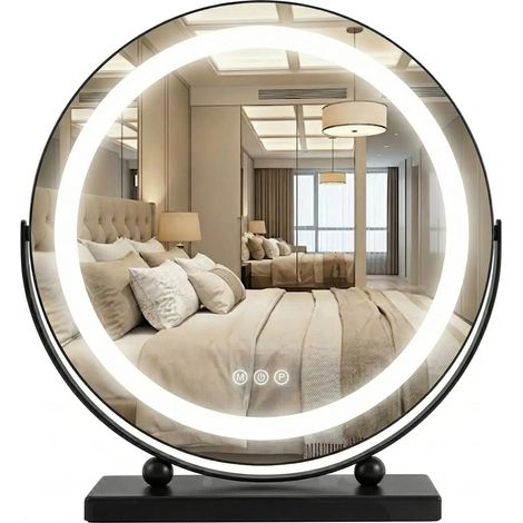 Espejo Rea Make-Up 40 Led Black